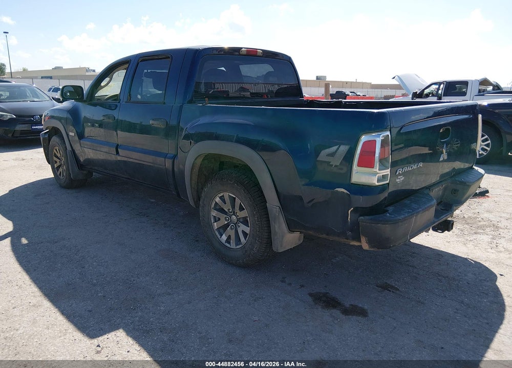 2006 MITSUBISHI RAIDER DURO CROSS V8 VIN: 1Z7HT38N16S560512