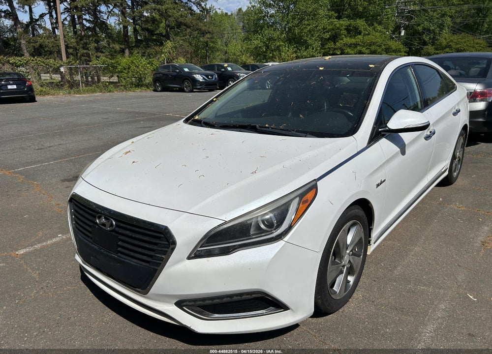 2017 HYUNDAI SONATA HYBRID LIMITED VIN: KMHE34L30HA072442