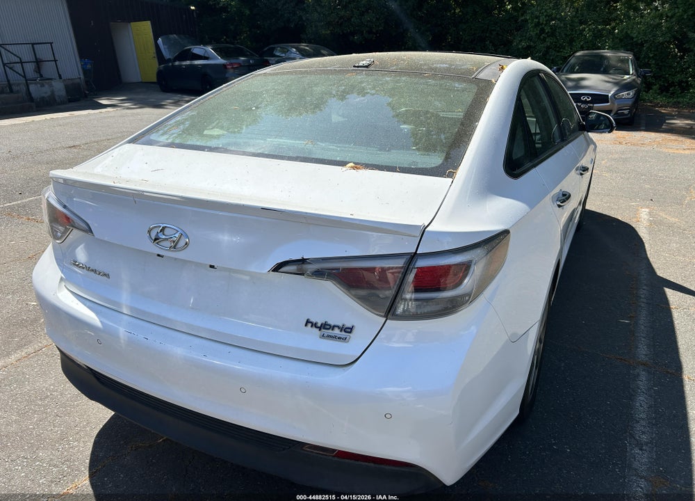 2017 HYUNDAI SONATA HYBRID LIMITED VIN: KMHE34L30HA072442