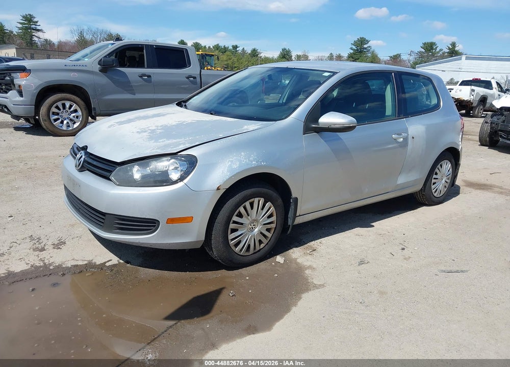 2011 VOLKSWAGEN GOLF 2.5L 2-DOOR VIN: WVWAB7AJ8BW143325