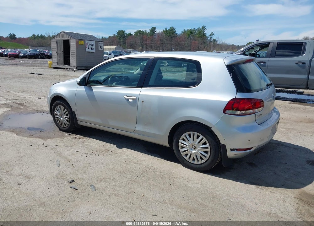 2011 VOLKSWAGEN GOLF 2.5L 2-DOOR VIN: WVWAB7AJ8BW143325