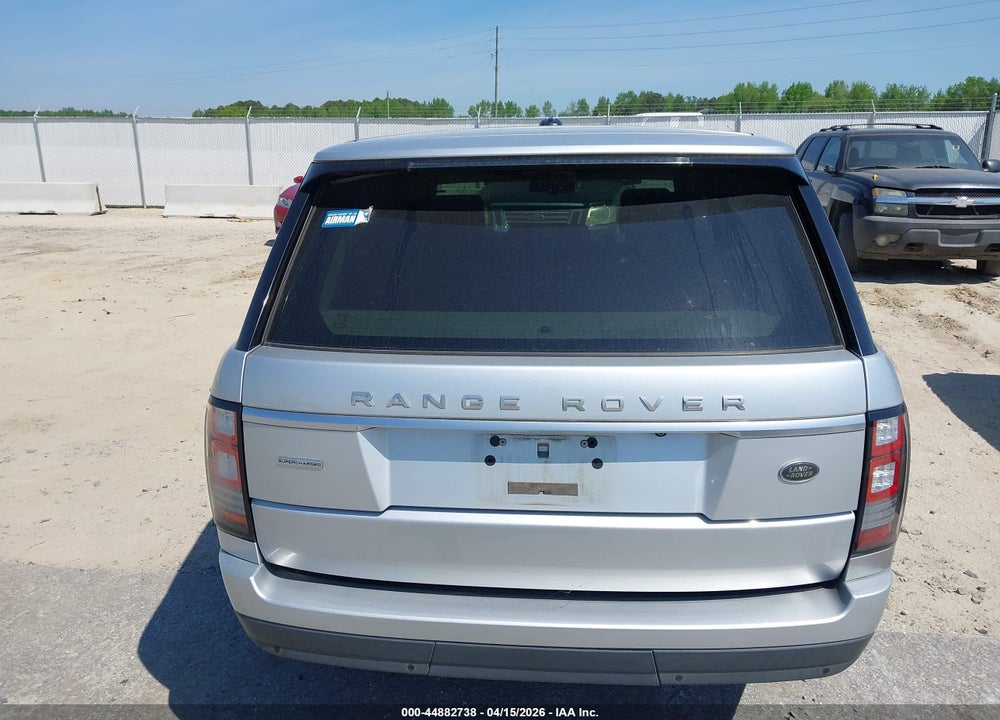 2014 LAND ROVER RANGE ROVER 5.0L V8 SUPERCHARGED/5.0L V8 SUPERCHARGED EBONY EDITION VIN: SALGS2EF7EA139005