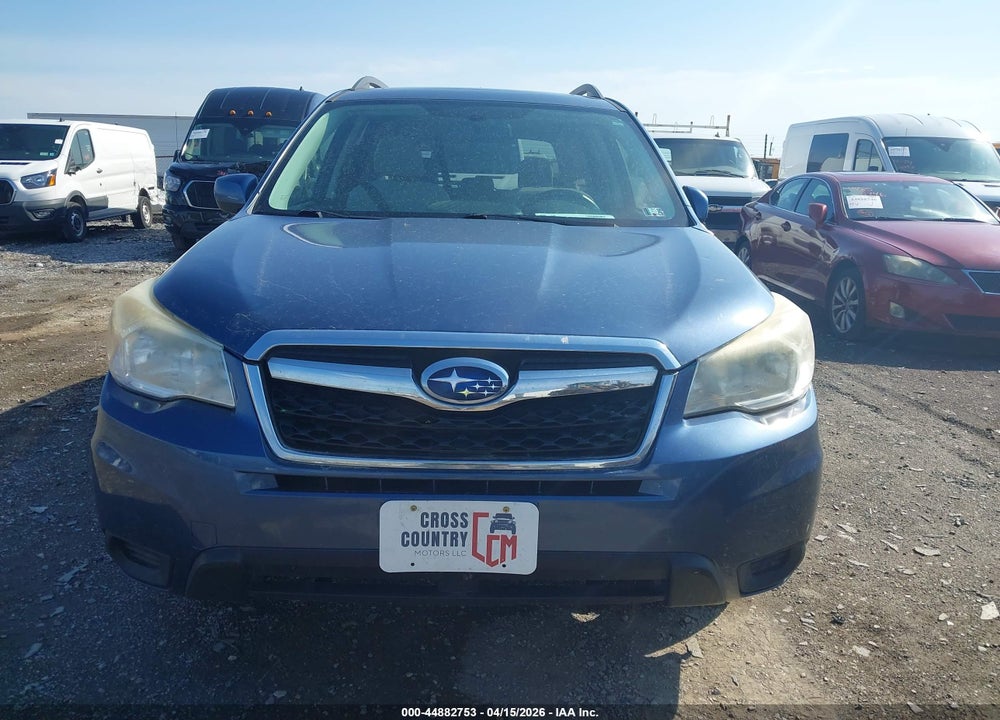 2014 SUBARU FORESTER 2.5I PREMIUM VIN: JF2SJAGC8EH452848