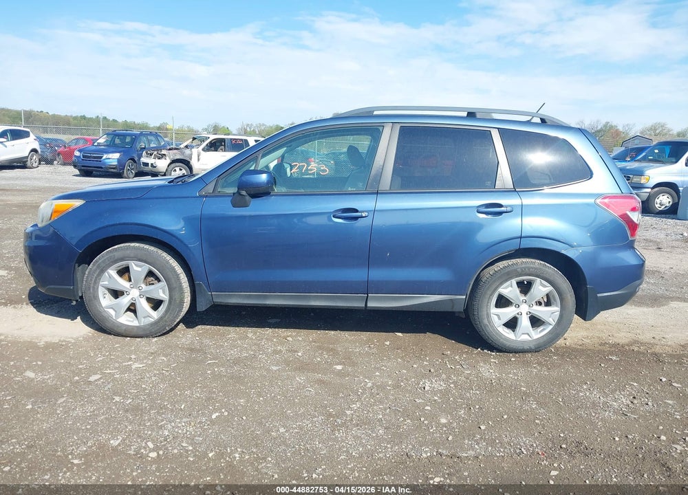 2014 SUBARU FORESTER 2.5I PREMIUM VIN: JF2SJAGC8EH452848
