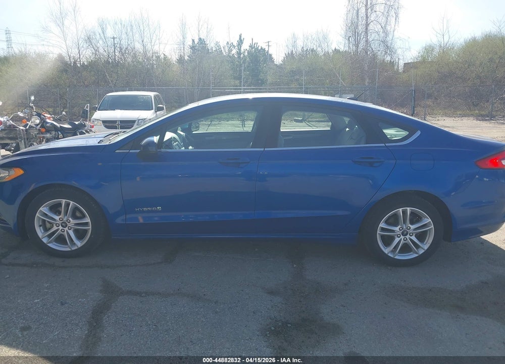 2018 FORD FUSION HYBRID S VIN: 3FA6P0UU0JR254365