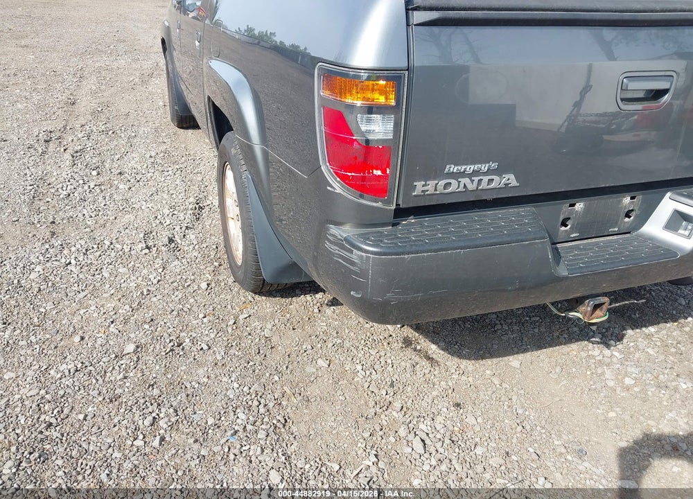 2008 HONDA RIDGELINE RTS VIN: 2HJYK16418H522510
