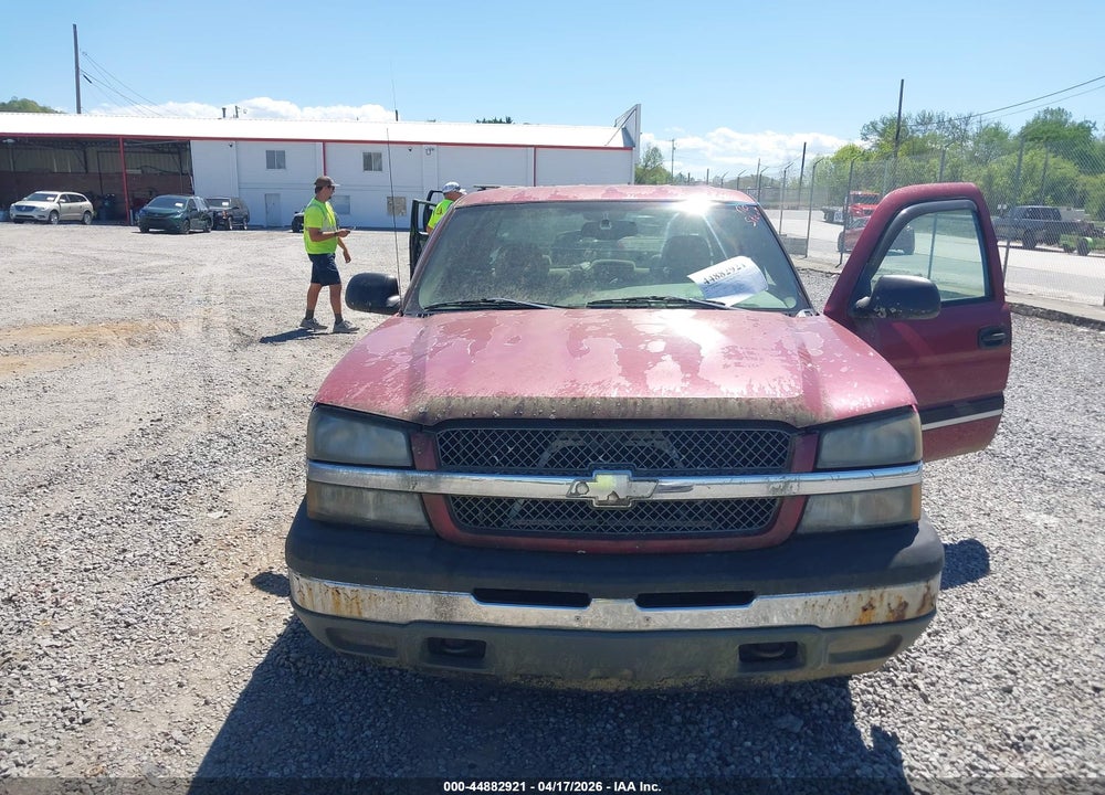 2005 CHEVROLET SILVERADO 1500 LS VIN: 2GCEK13T251127209