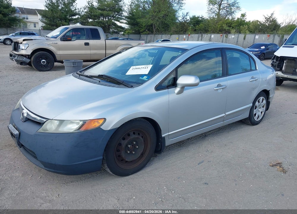 2007 HONDA CIVIC LX VIN: 1HGFA16547L070532