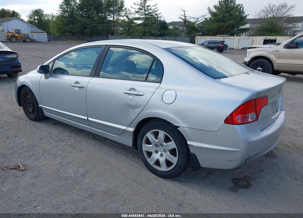 2007 HONDA CIVIC LX VIN: 1HGFA16547L070532