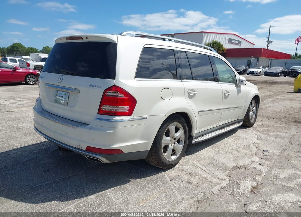 2011 MERCEDES-BENZ GL-CLASS GL 450 VIN: 4JGBF7BEXBA667563
