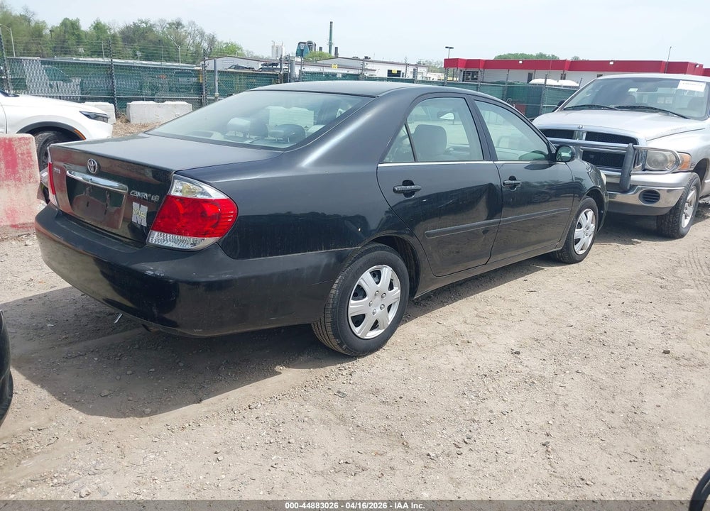 2005 TOYOTA CAMRY LE VIN: 4T1BE32KX5U588186