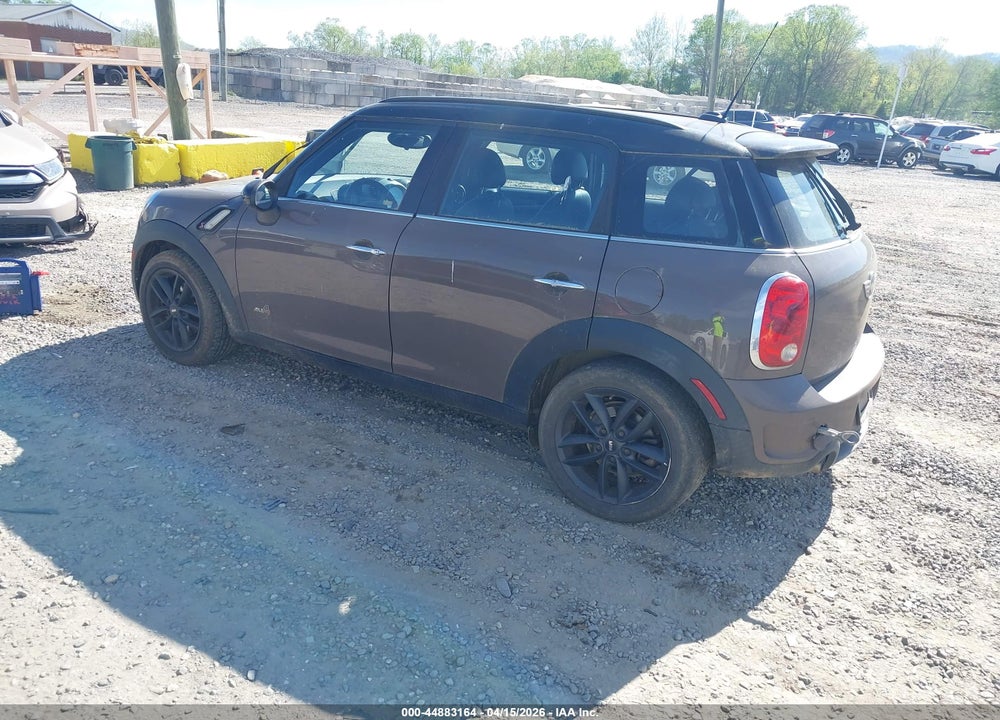 2012 MINI COOPER S COUNTRYMAN VIN: WMWZC5C51CWL58760