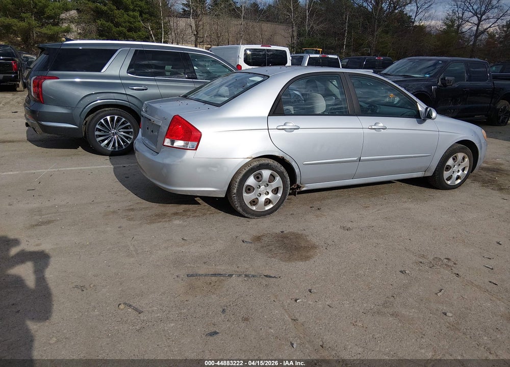 2007 KIA SPECTRA EX VIN: KNAFE122075420822