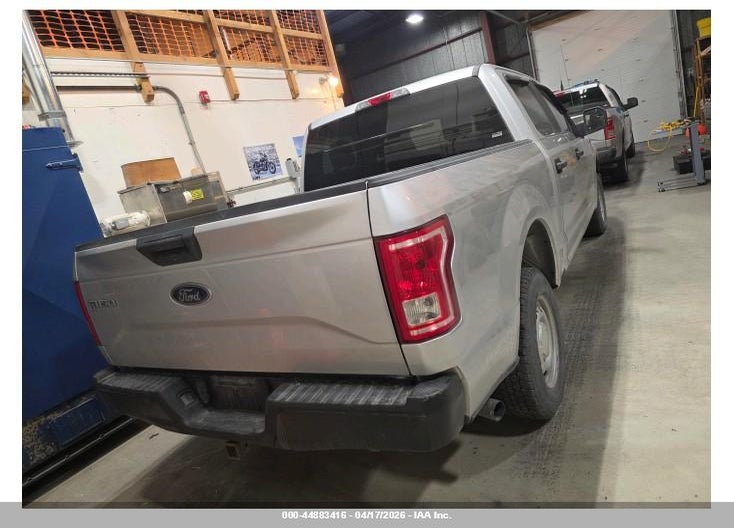 2015 FORD F-150 XL VIN: 1FTEW1EG4FKE55169