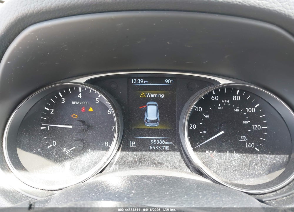 2016 NISSAN ROGUE SV VIN: KNMAT2MV6GP611391