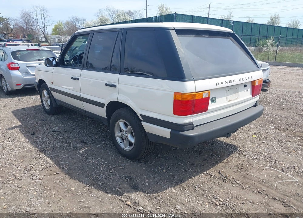 1997 LAND ROVER RANGE ROVER SE 4.0 VIN: SALPV124XVA370324