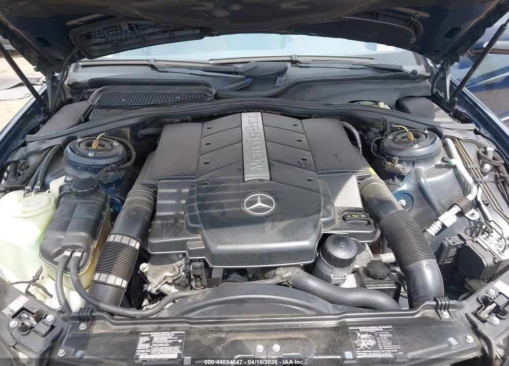 2002 MERCEDES-BENZ S 500 VIN: WDBNG75J92A245726
