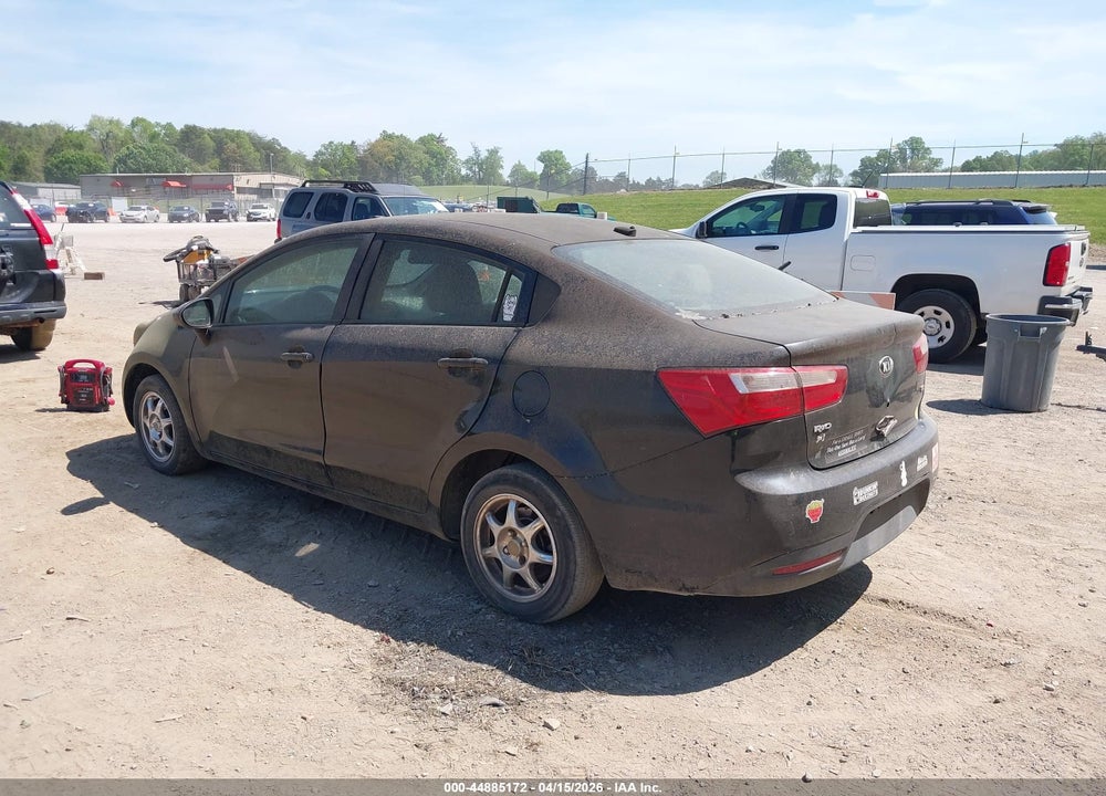 2014 KIA RIO LX VIN: KNADM4A30E6374650