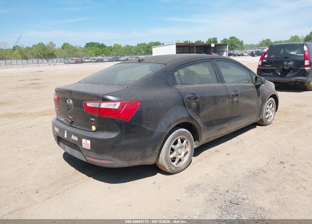 2014 KIA RIO LX VIN: KNADM4A30E6374650