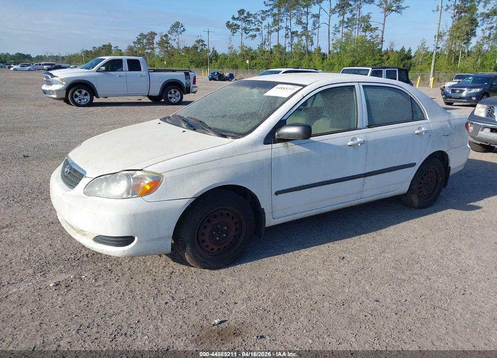 2006 TOYOTA COROLLA CE VIN: JTDBR32E560067839