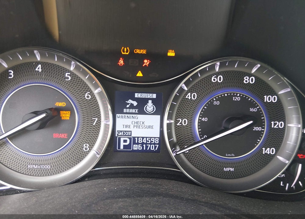 2012 INFINITI QX56 VIN: JN8AZ2NC1C9316259