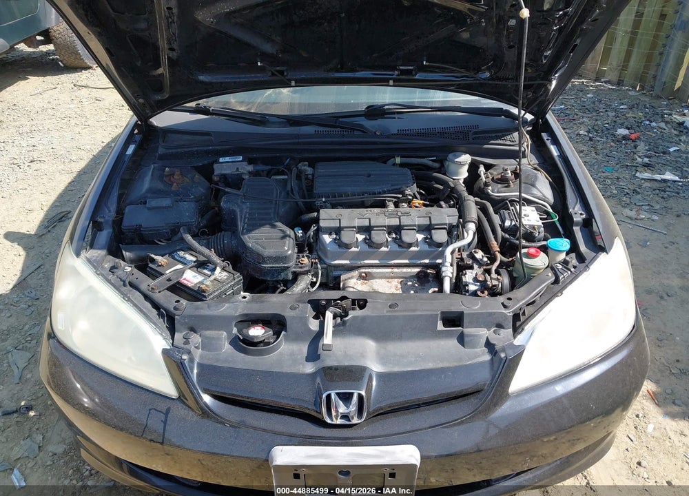 2005 HONDA CIVIC EX VIN: 1HGEM22915L028219