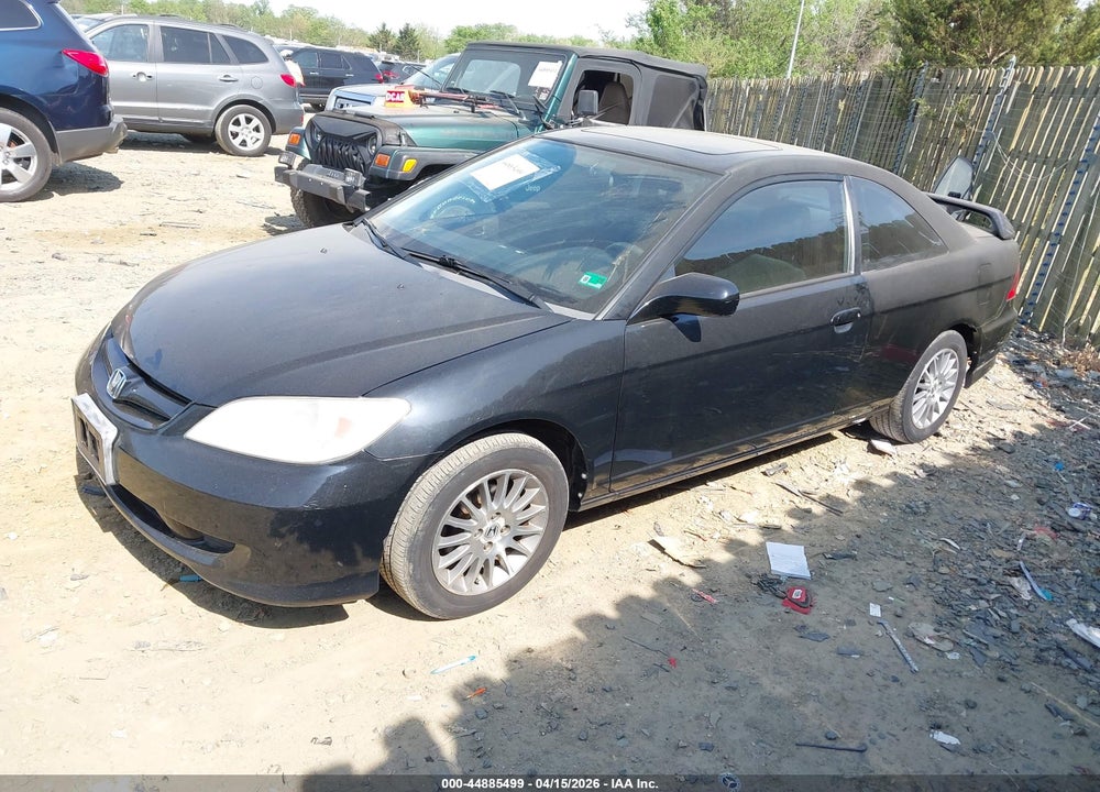 2005 HONDA CIVIC EX VIN: 1HGEM22915L028219