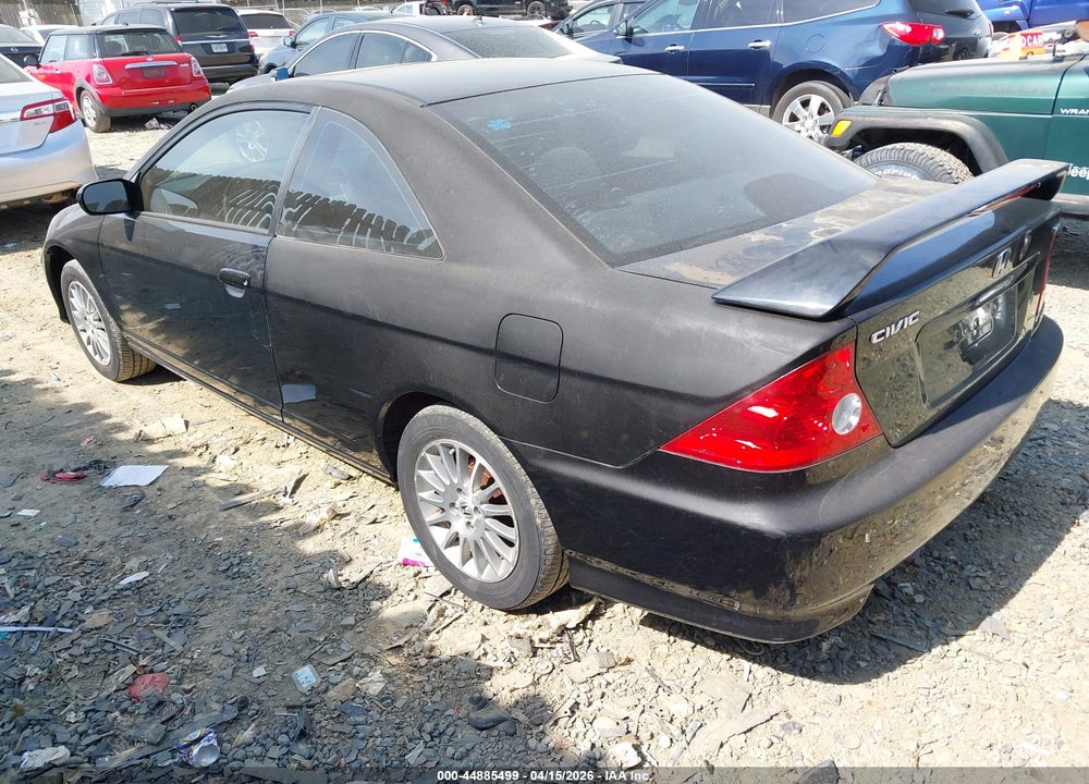 2005 HONDA CIVIC EX VIN: 1HGEM22915L028219