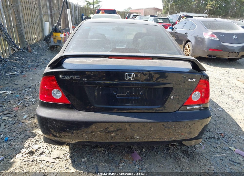 2005 HONDA CIVIC EX VIN: 1HGEM22915L028219