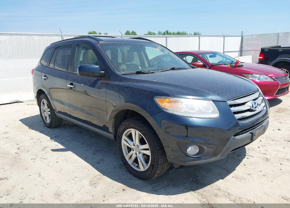 2012 HYUNDAI SANTA FE LIMITED VIN: 5XYZK3AB9CG167619