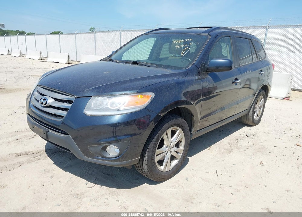 2012 HYUNDAI SANTA FE LIMITED VIN: 5XYZK3AB9CG167619