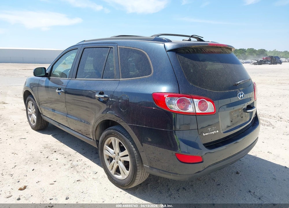 2012 HYUNDAI SANTA FE LIMITED VIN: 5XYZK3AB9CG167619