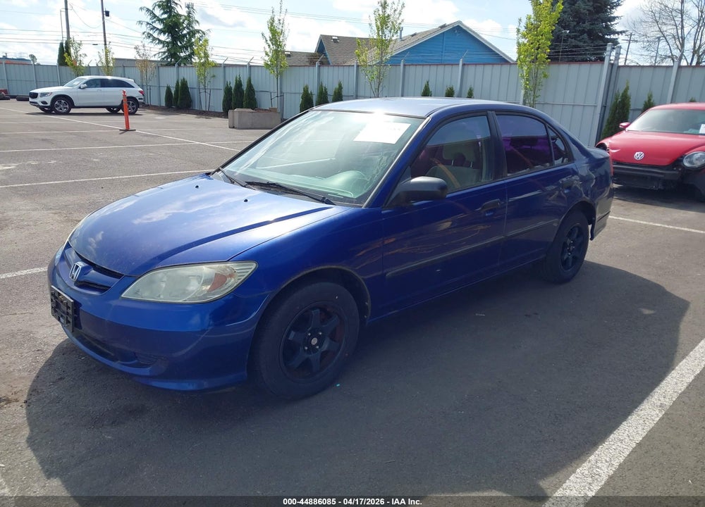 2004 HONDA CIVIC VP VIN: 1HGES16374L012269