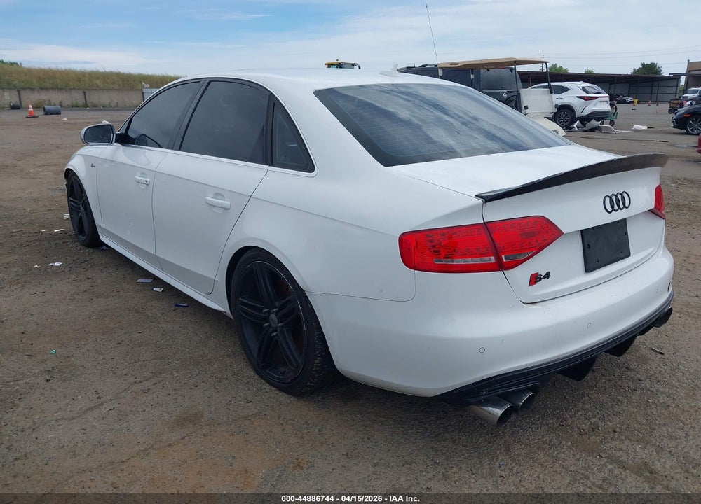 2011 AUDI S4 PREMIUM PLUS VIN: WAUBGAFL1BA093553