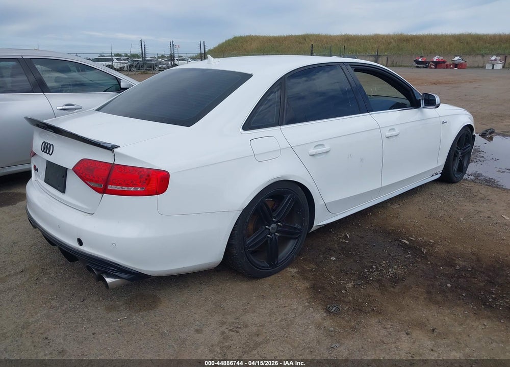 2011 AUDI S4 PREMIUM PLUS VIN: WAUBGAFL1BA093553