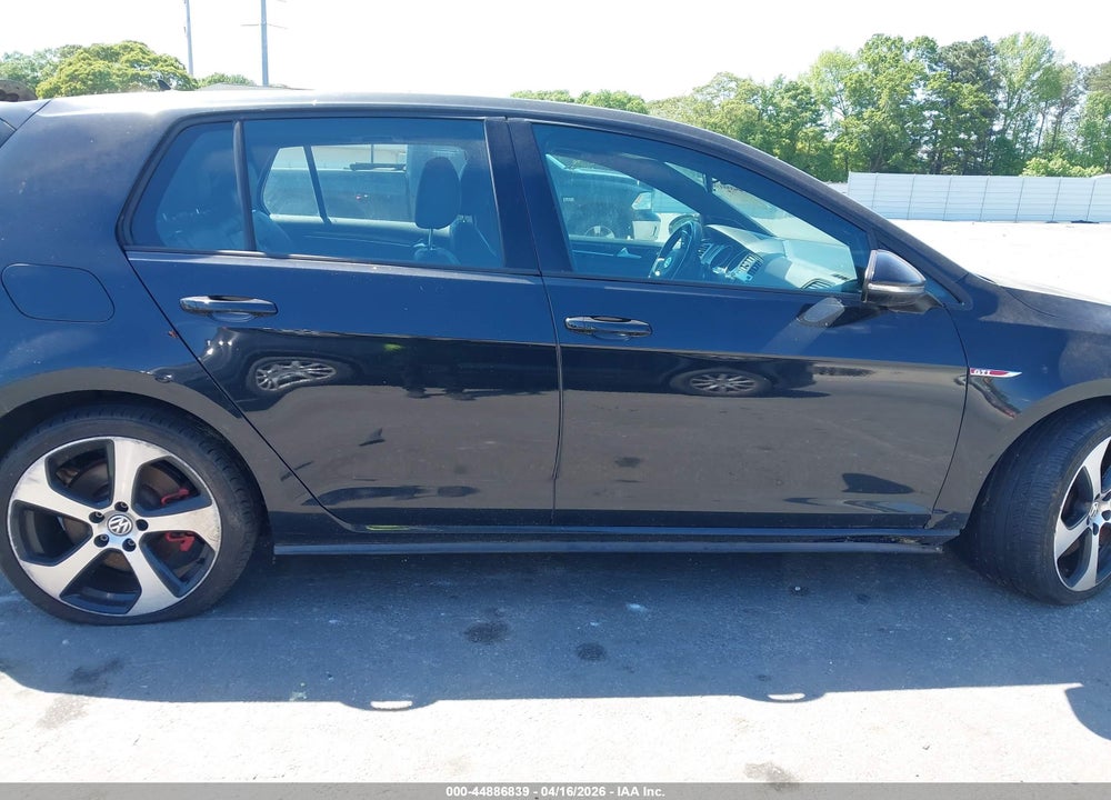 2017 VOLKSWAGEN GOLF GTI AUTOBAHN 4-DOOR/S 4-DOOR/SE 4-DOOR/SPORT 4-DOOR VIN: 3VW447AUXHM016132