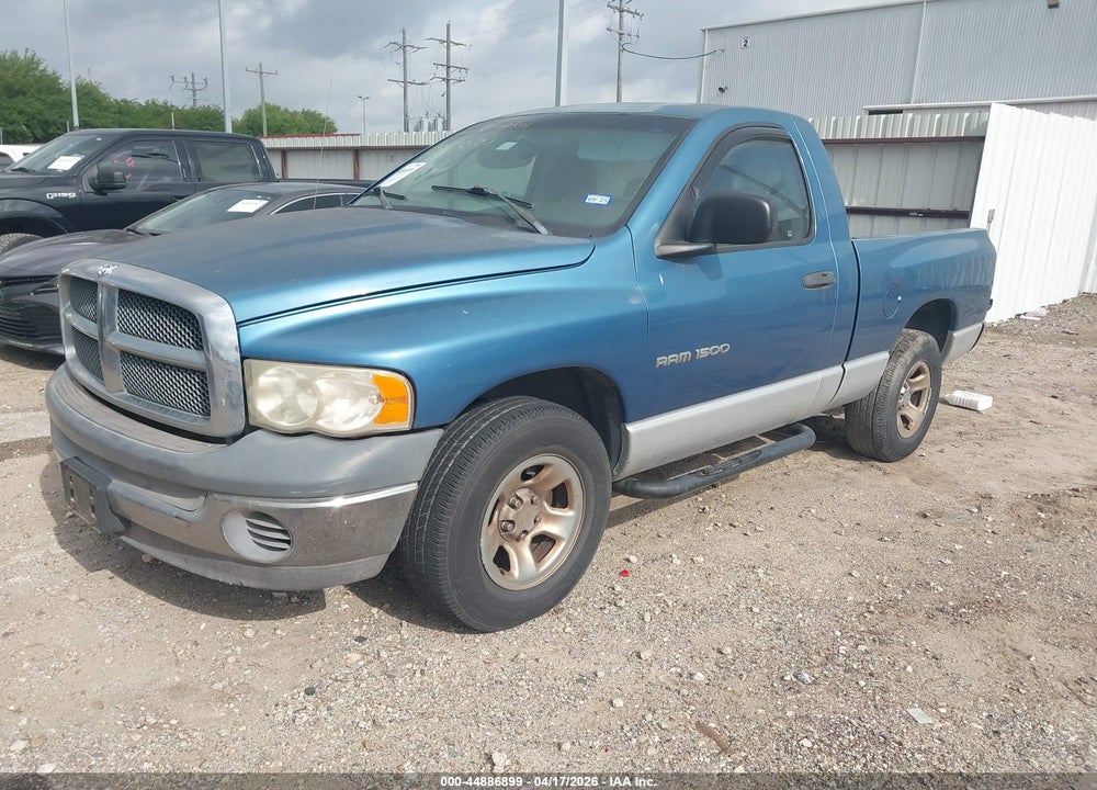 2002 DODGE RAM 1500 ST VIN: 1D7HA16K12J247089