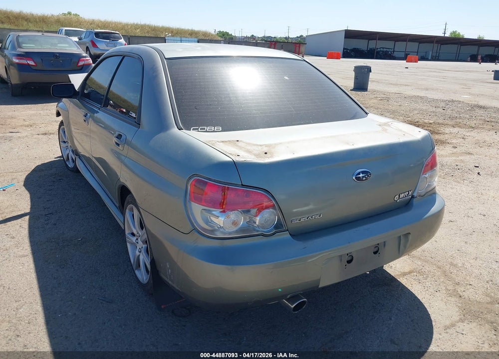 2006 SUBARU IMPREZA WRX VIN: JF1GD79646G525359