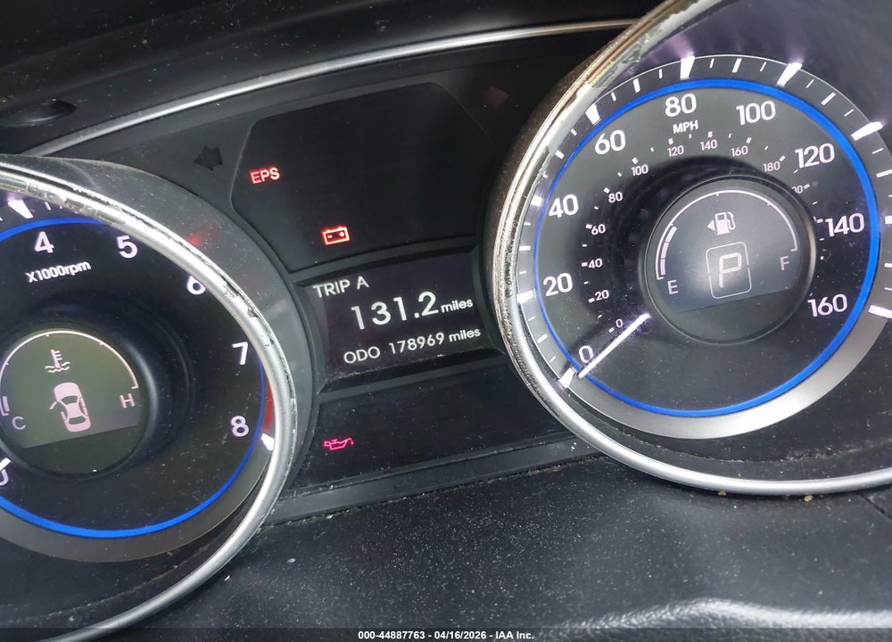 2012 HYUNDAI SONATA GLS VIN: 5NPEB4AC0CH347450
