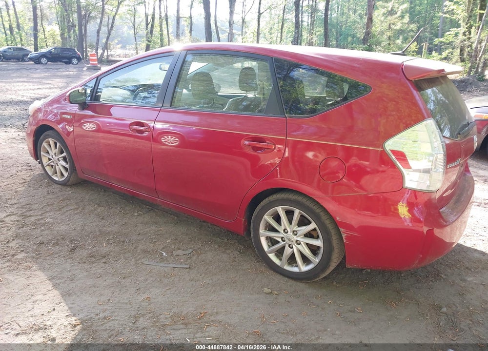2012 TOYOTA PRIUS V FIVE VIN: JTDZN3EU6C3096242
