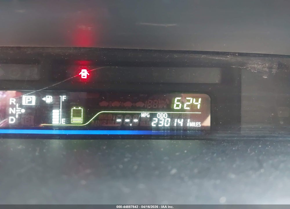 2012 TOYOTA PRIUS V FIVE VIN: JTDZN3EU6C3096242