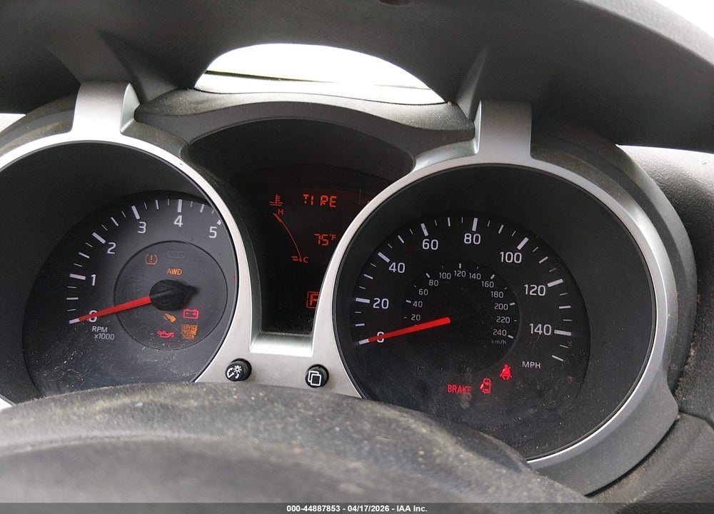 2012 NISSAN JUKE SV VIN: JN8AF5MV6CT126800