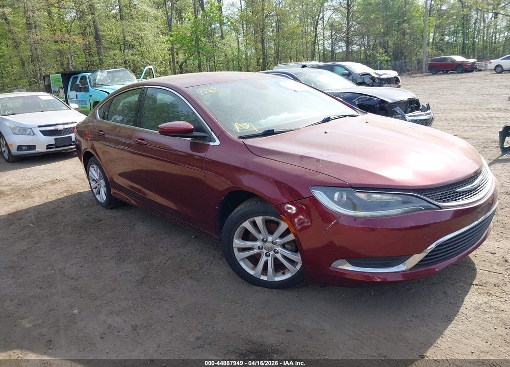 2016 CHRYSLER 200 LIMITED VIN: 1C3CCCAB5GN136793