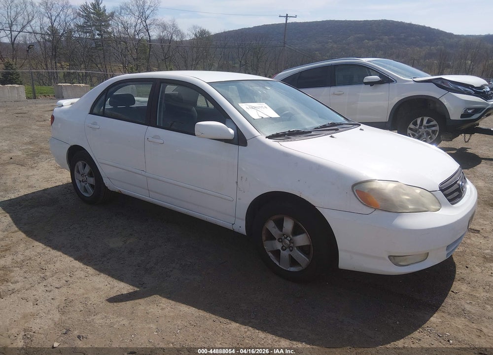 2003 TOYOTA COROLLA S VIN: 2T1BR32EX3C143170