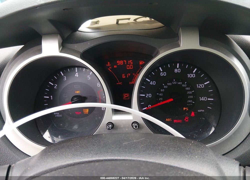 2014 NISSAN JUKE S VIN: JN8AF5MV8ET484936