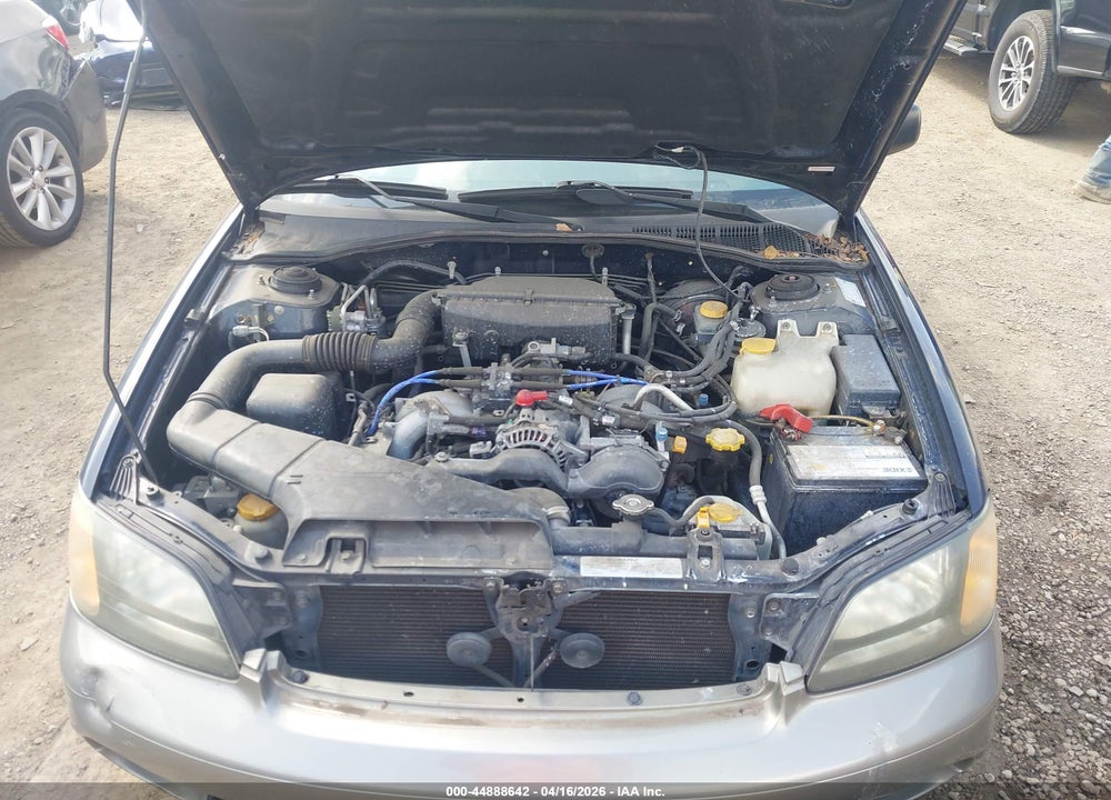 2002 SUBARU OUTBACK VIN: 4S3BH665527655904