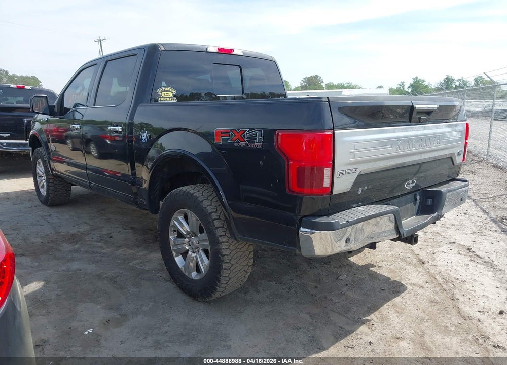 2019 FORD F-150 KING RANCH VIN: 1FTEW1E50KFA52405