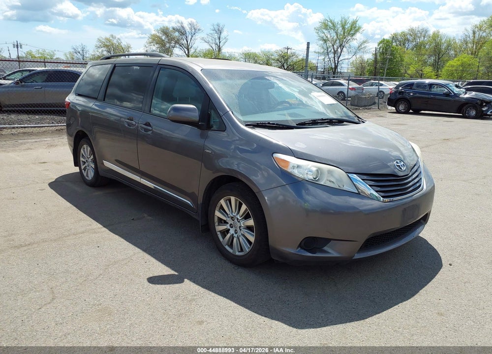 2017 TOYOTA SIENNA LE 7 PASSENGER VIN: 5TDJZ3DC8HS187805
