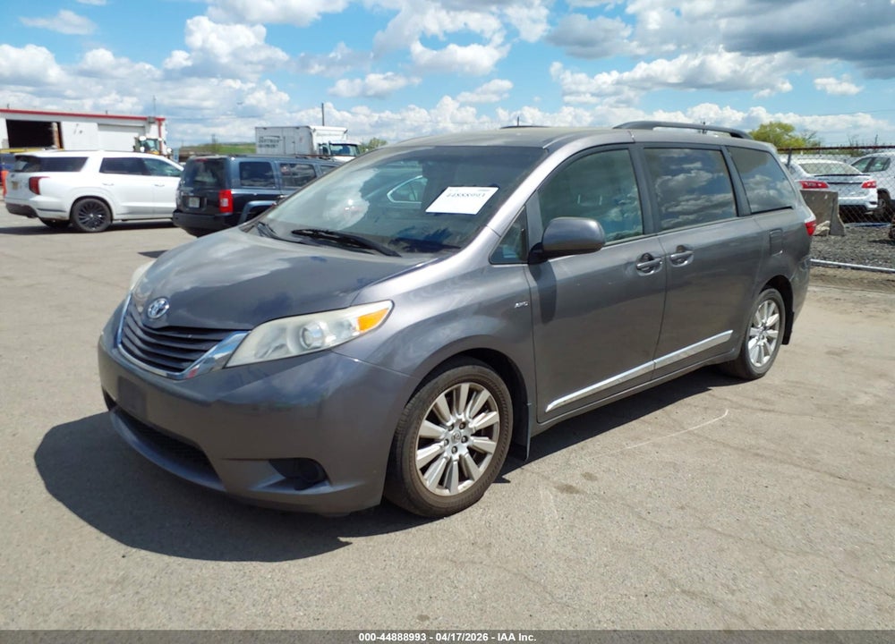 2017 TOYOTA SIENNA LE 7 PASSENGER VIN: 5TDJZ3DC8HS187805