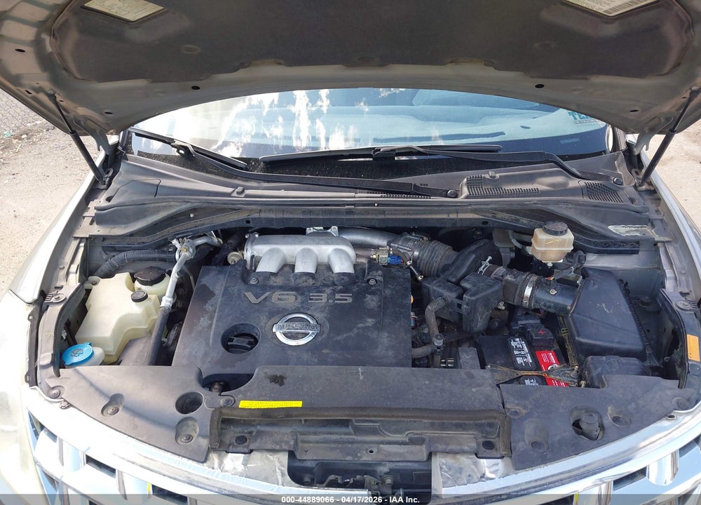 2003 NISSAN MURANO SE VIN: JN8AZ08W83W223928